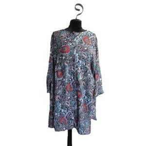 Faye Black Multi Color Dress ~ Plus Size 2X